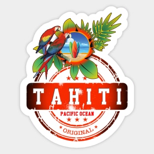 TAHITI Nice Island Sticker